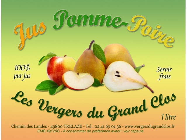 Jus pommes-poires