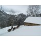 Changement de grange pour les vaches, pendant l'hiver