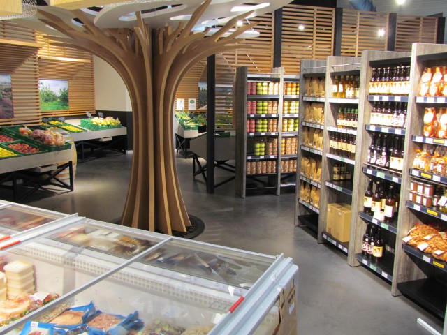 intérieur du magasin