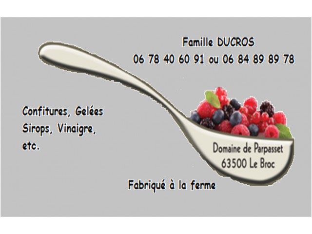 framboises, confitures, vinaigre, pâtes de fruits