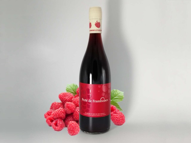 Perlé de framboise