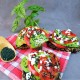 Toasts avocats tomates spiruline