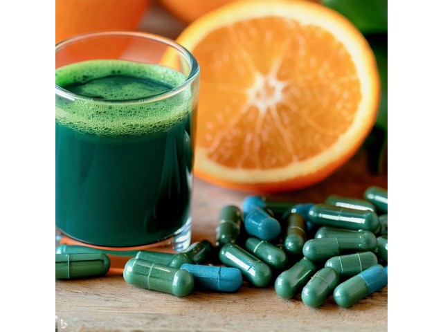 smoothie à La Spiruline du rocher